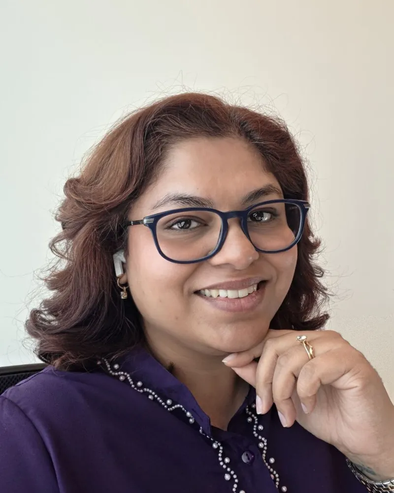 Supriya Rampalliwar in her coaching space
